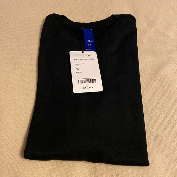 Kit and Ace Other - Kit & Ace cuffed crew neck tee medium